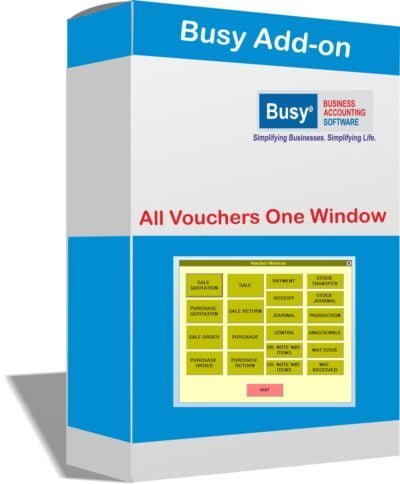 All Vouchers One Window Shortcut Busy Addon