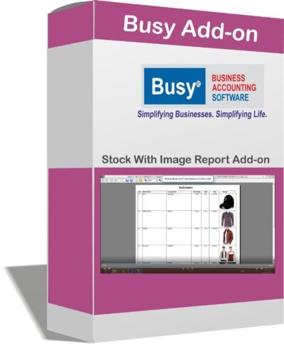 Image With Stock Report Busy Addon
